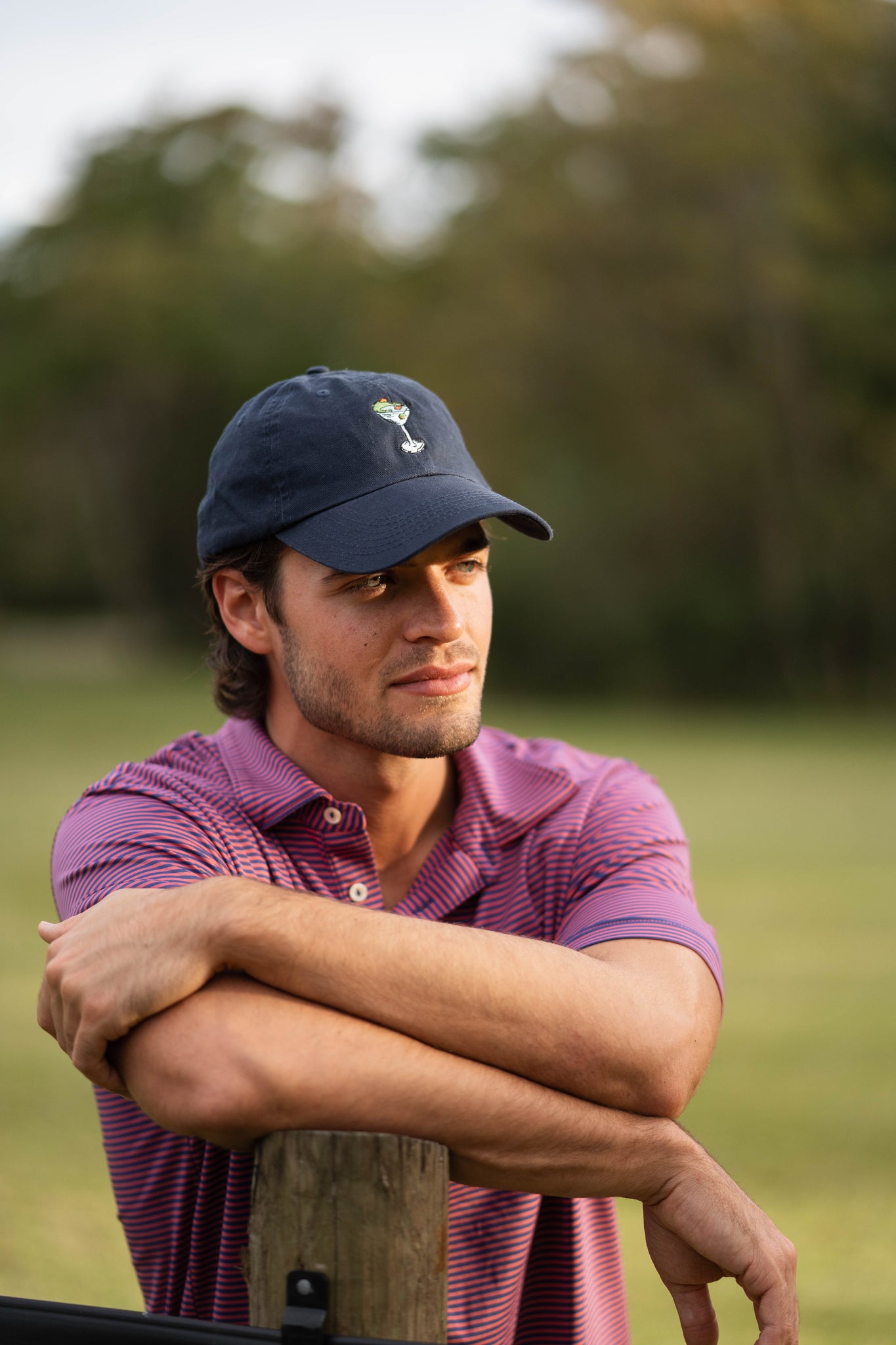 Navy blue dad sales hat